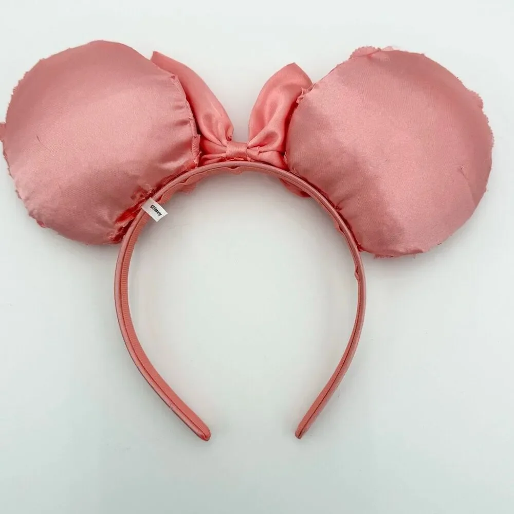 Disney Ears Pink Petals and Bow Standard Size